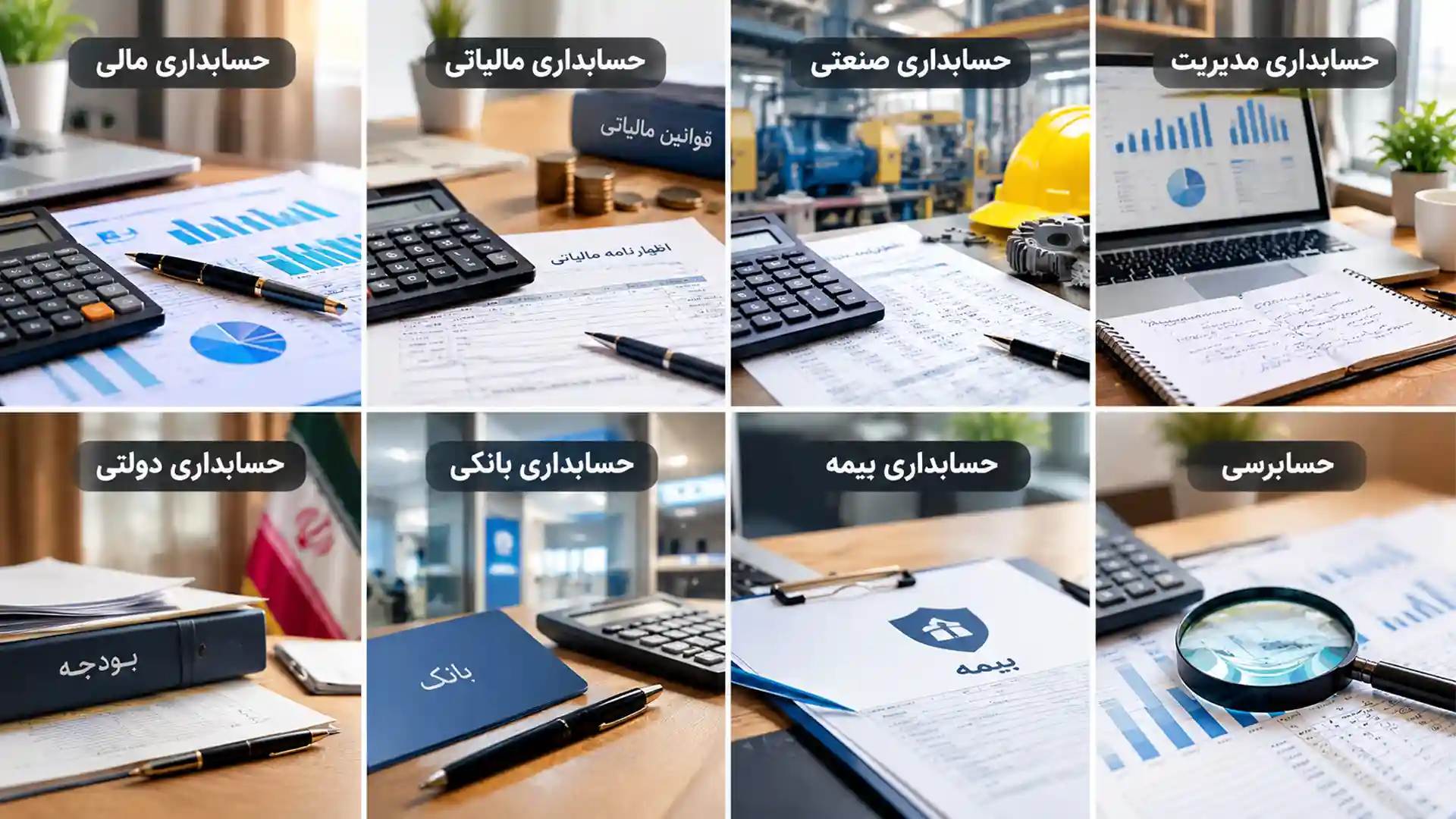 انواع حسابداری ها